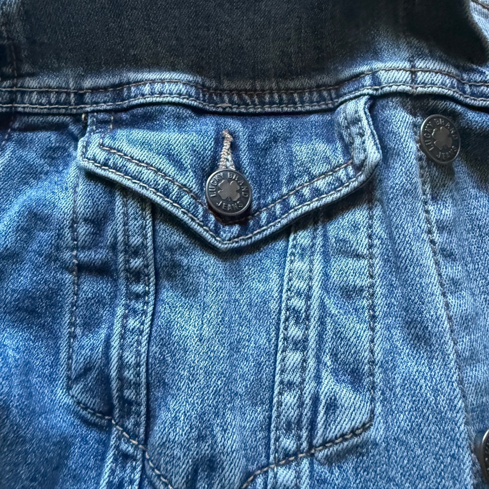 Lucky Brand Blue Denim Jacket - Picture 7 of 9